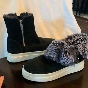 Leather Boot Rubber sole